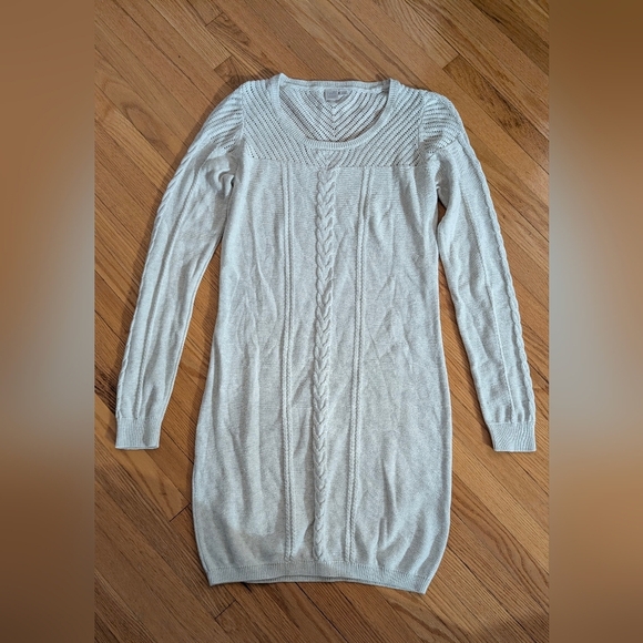 Twik Light Gray Sweater Dress - Picture 1 of 4